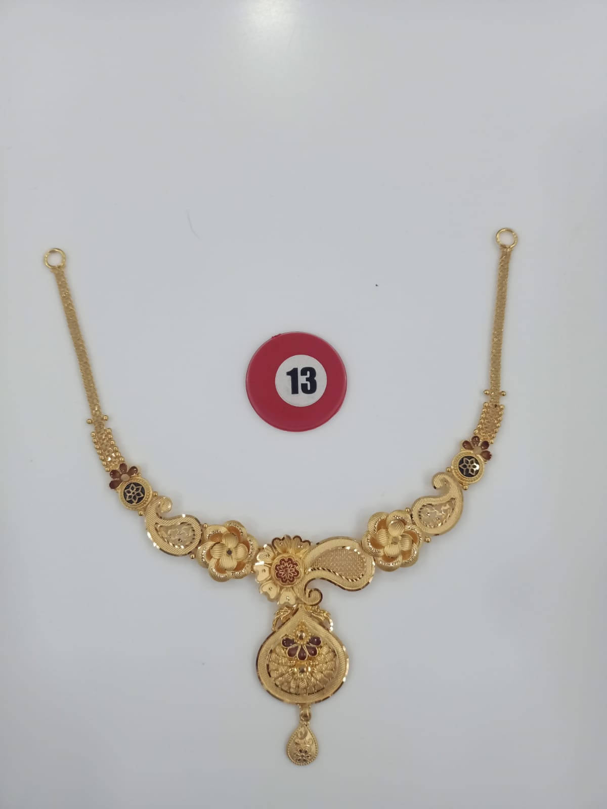 Gold Necklace Sarafa Bazar India