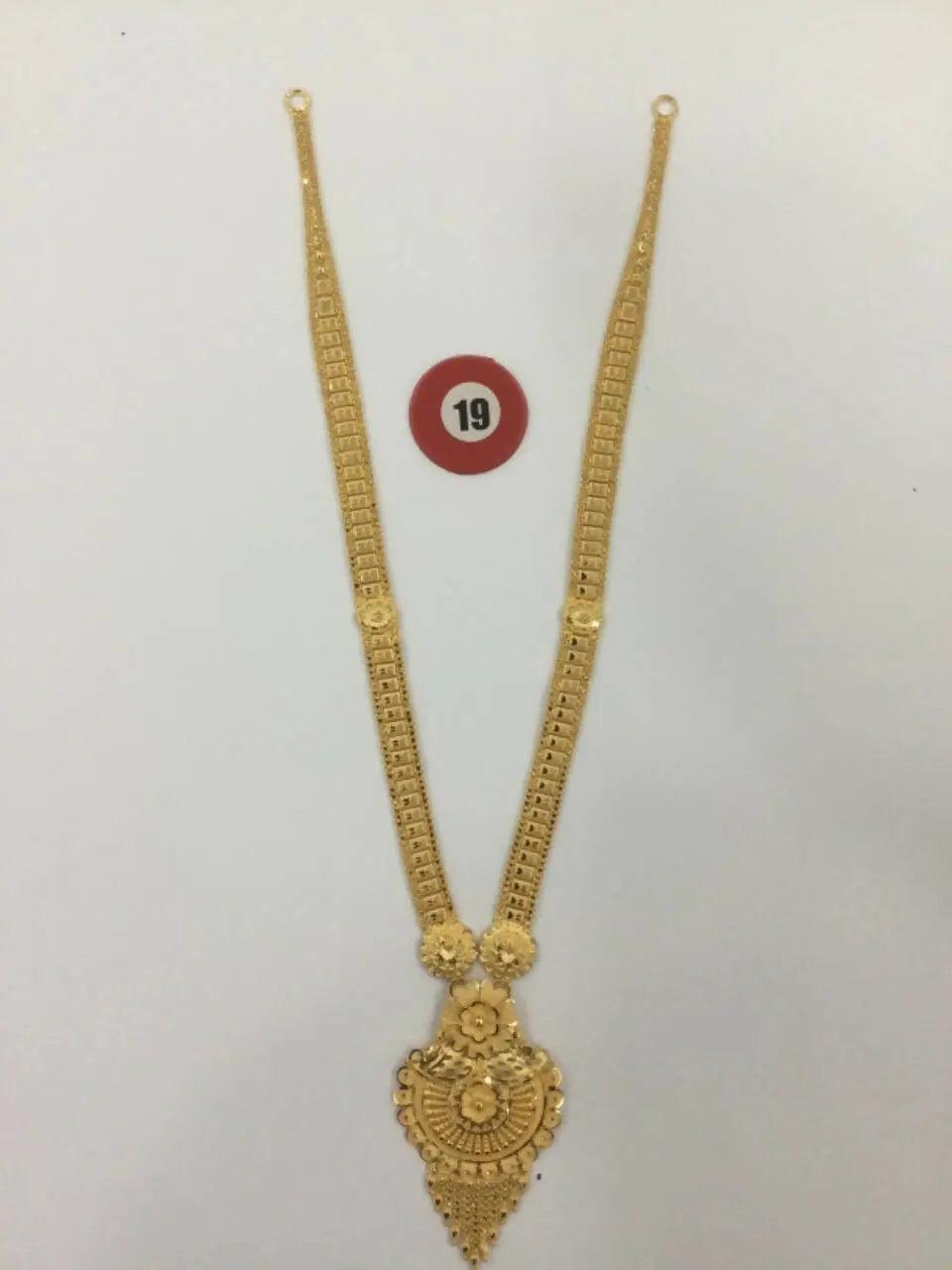 Gold Long Set Sarafa Bazar India