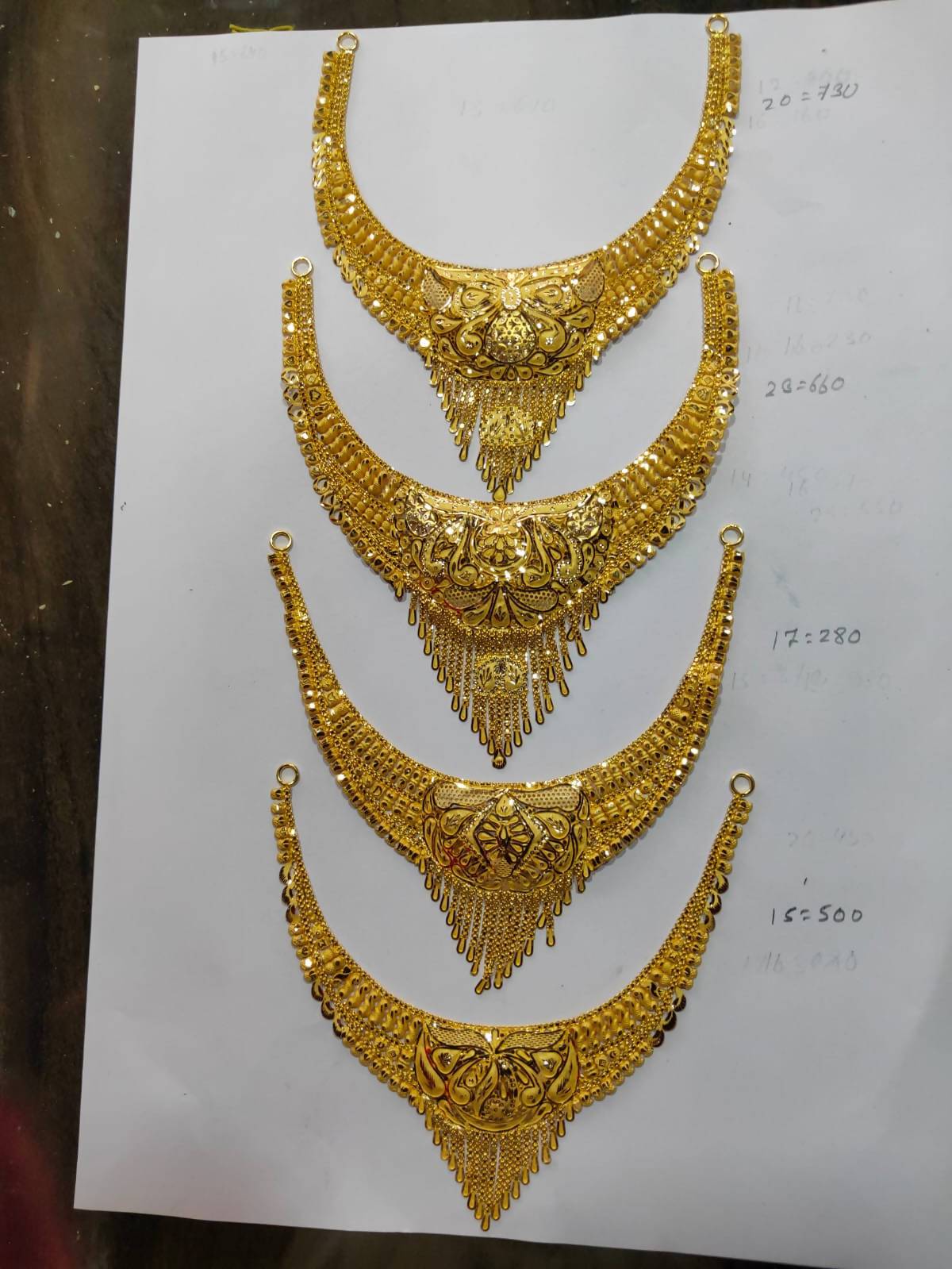 Gold Necklace Sarafa Bazar