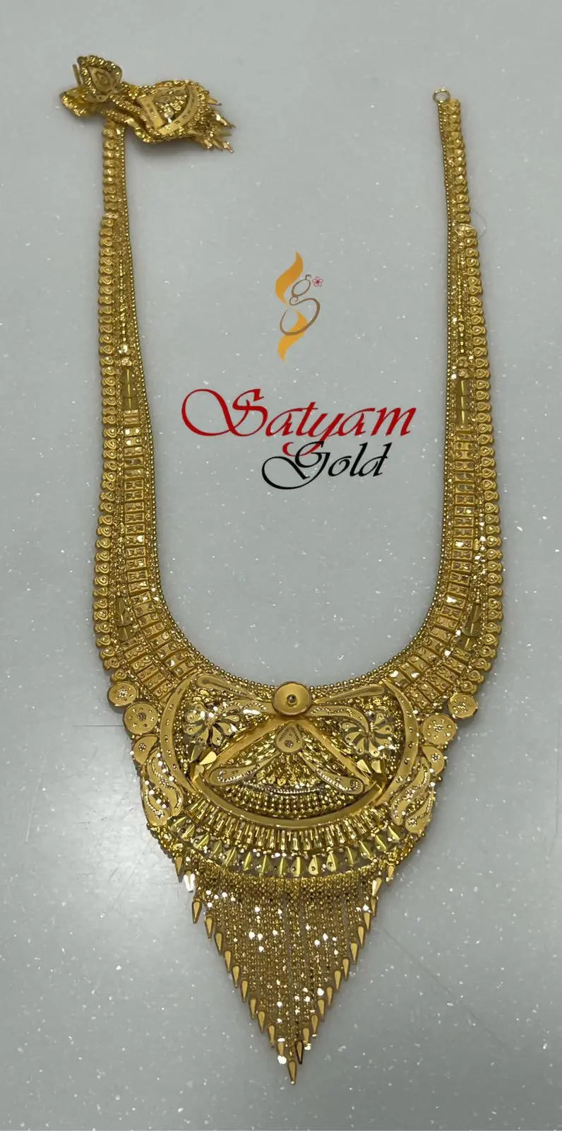 Gold Long Set Sarafa Bazar India