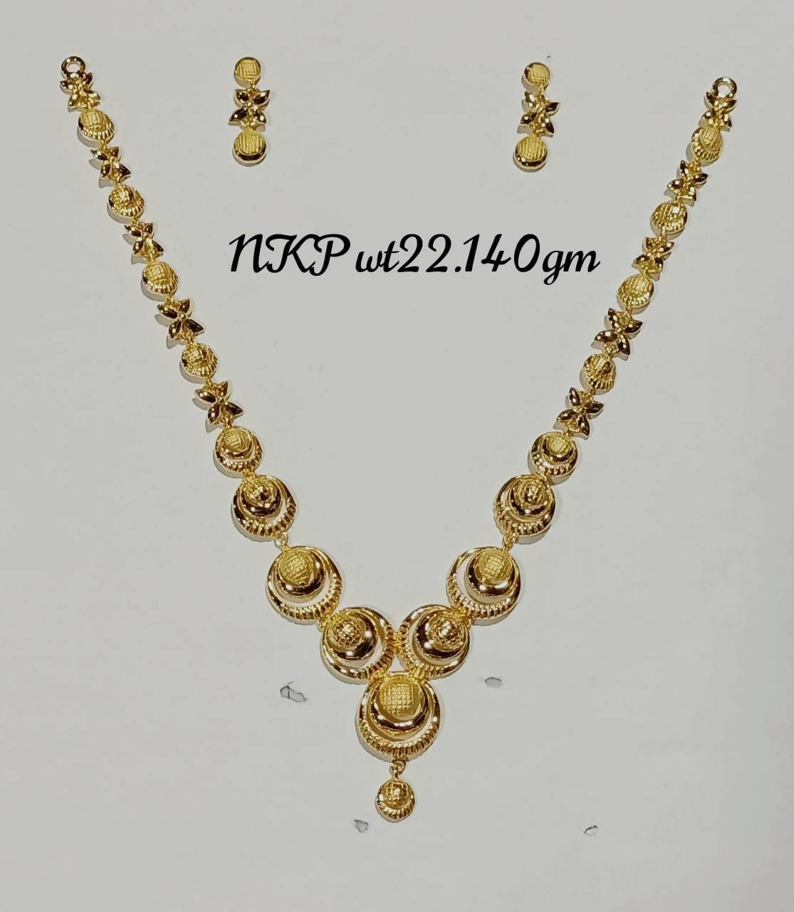 Plain Casting Necklace Sarafa Bazar