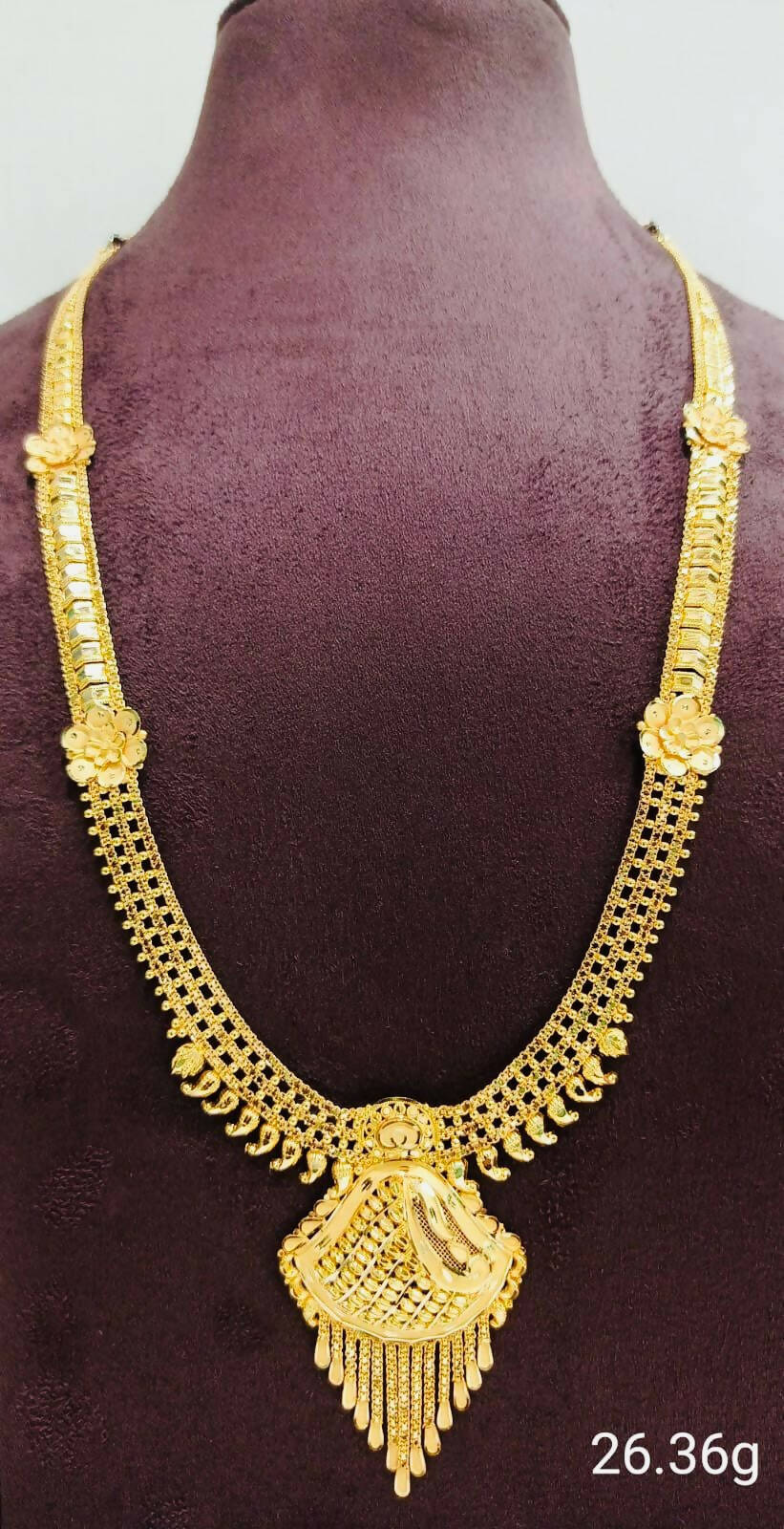 Gold Necklace Sarafa Bazar India