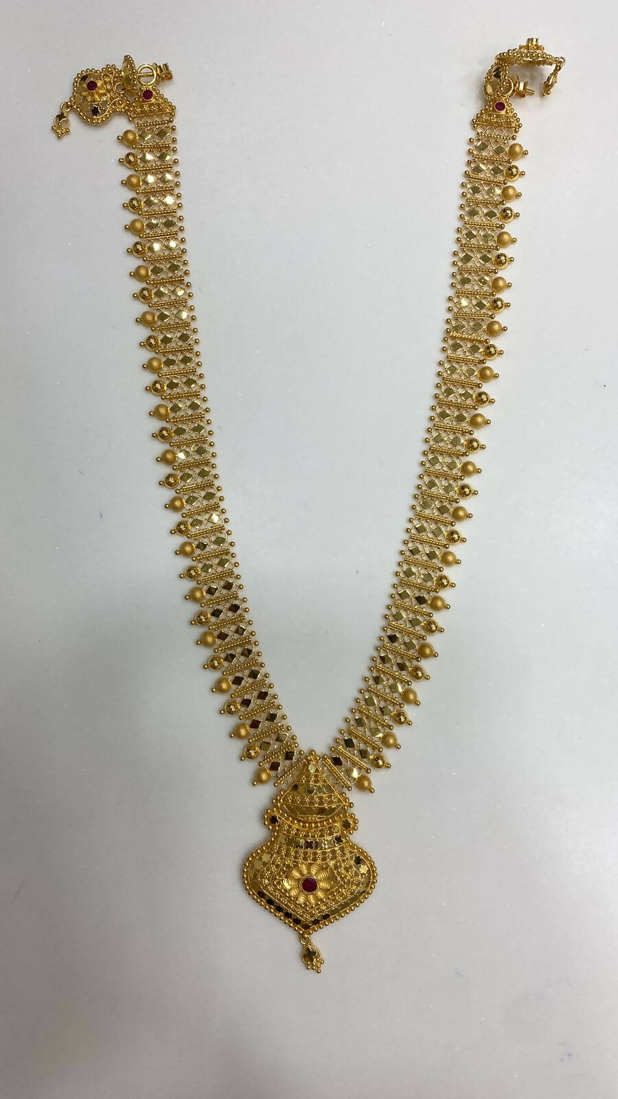 Gold Long Set Sarafa Bazar India