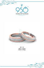 Gold Platinum Fusion Couple Band Sarafa Bazar