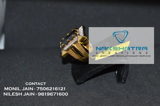 CZ Casting Gents Ring Sarafa Bazar India