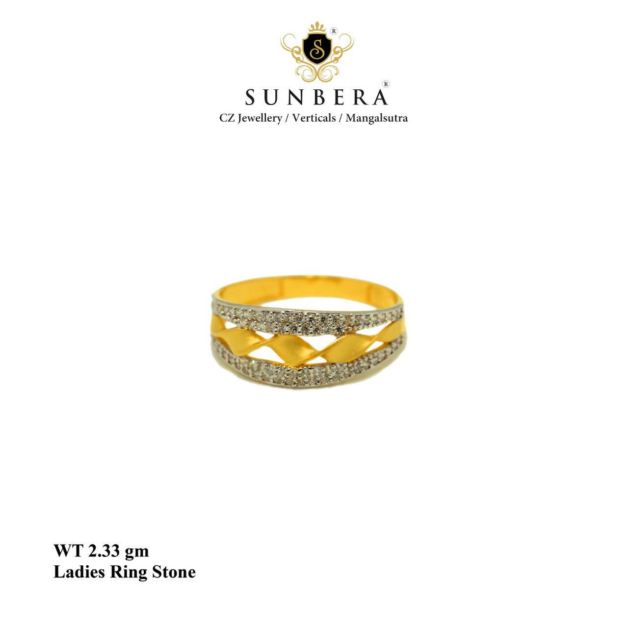 Ladies Stone Ring Sarafa Bazar India