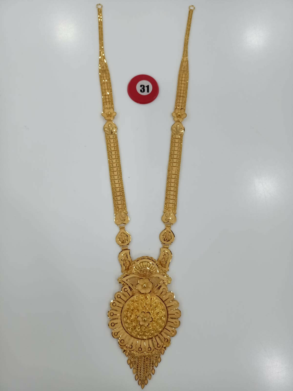 Gold Long Set Sarafa Bazar India