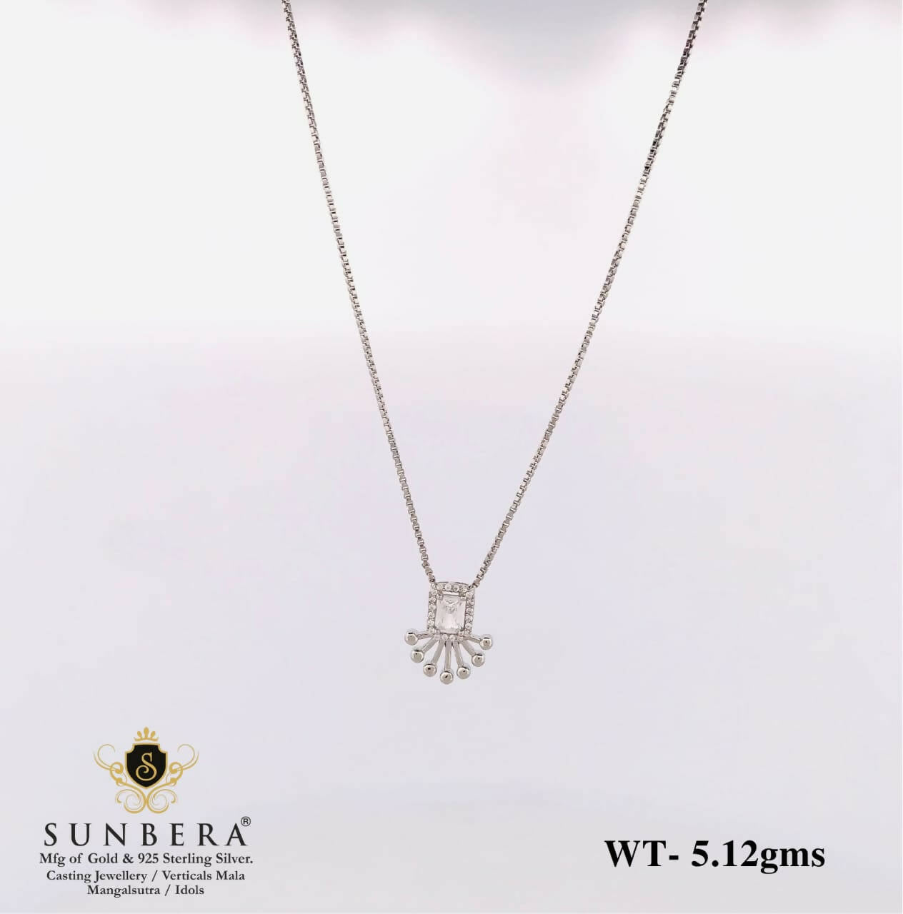 925 SIlver Chain Set Sarafa Bazar India