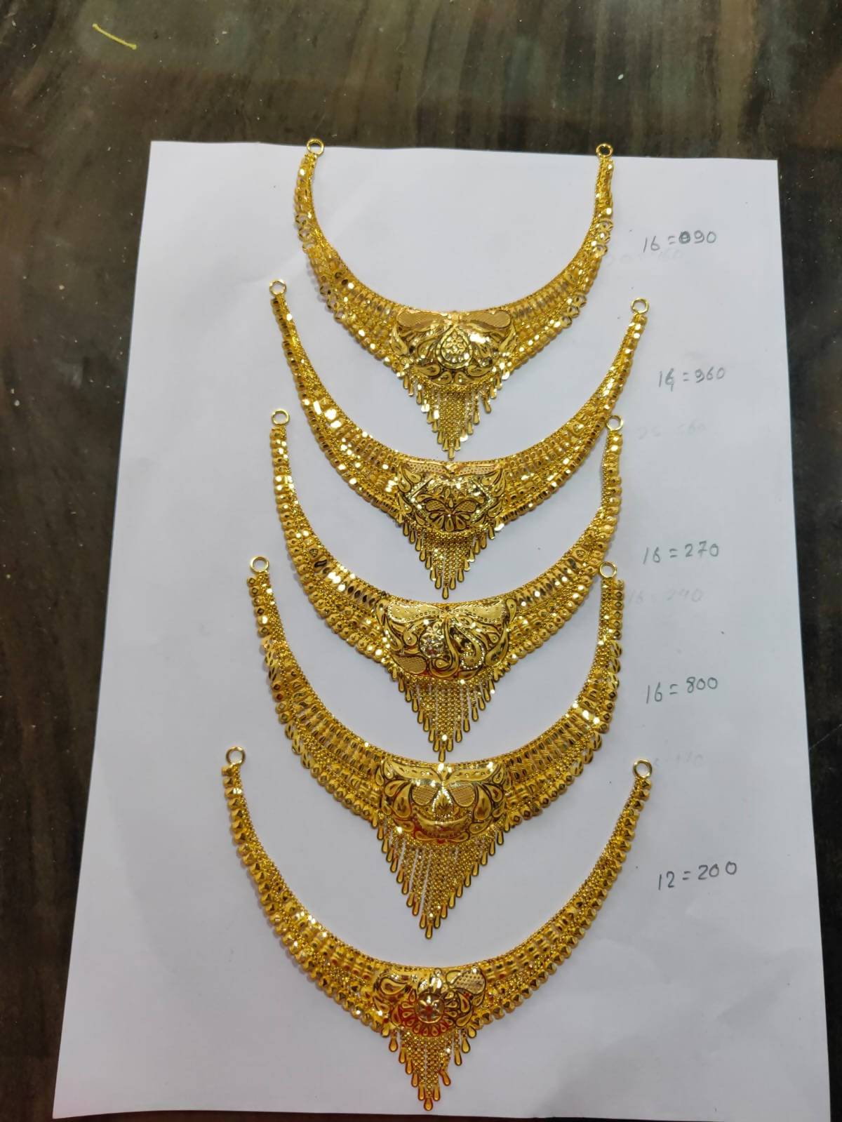 Gold Necklace Sarafa Bazar