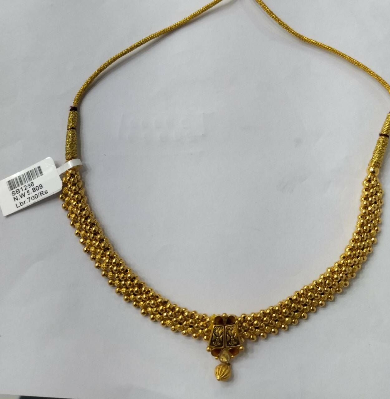 Light Weight Ghalsari Necklace Sarafa Bazar India