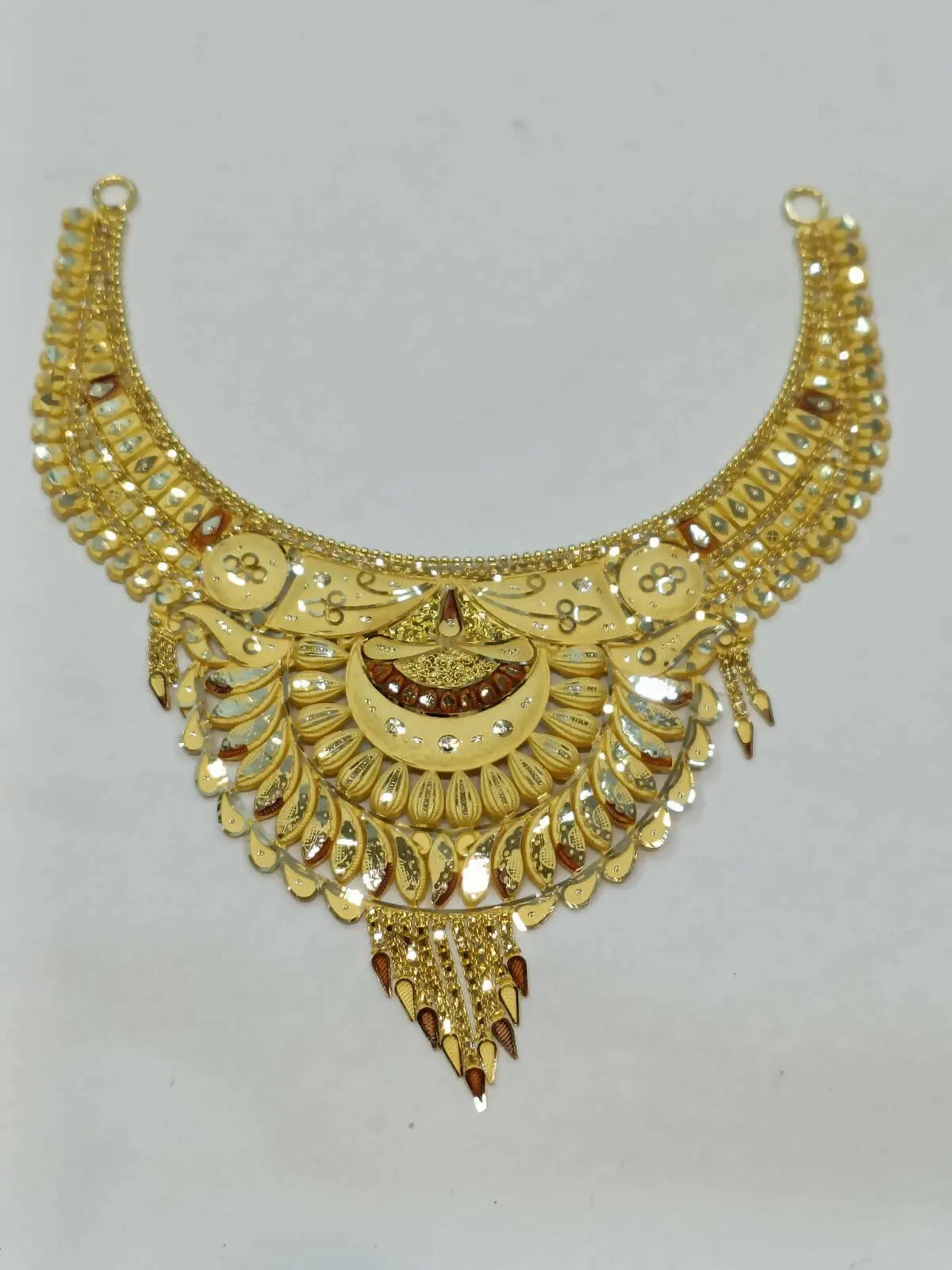 Gold Necklace Sarafa Bazar India