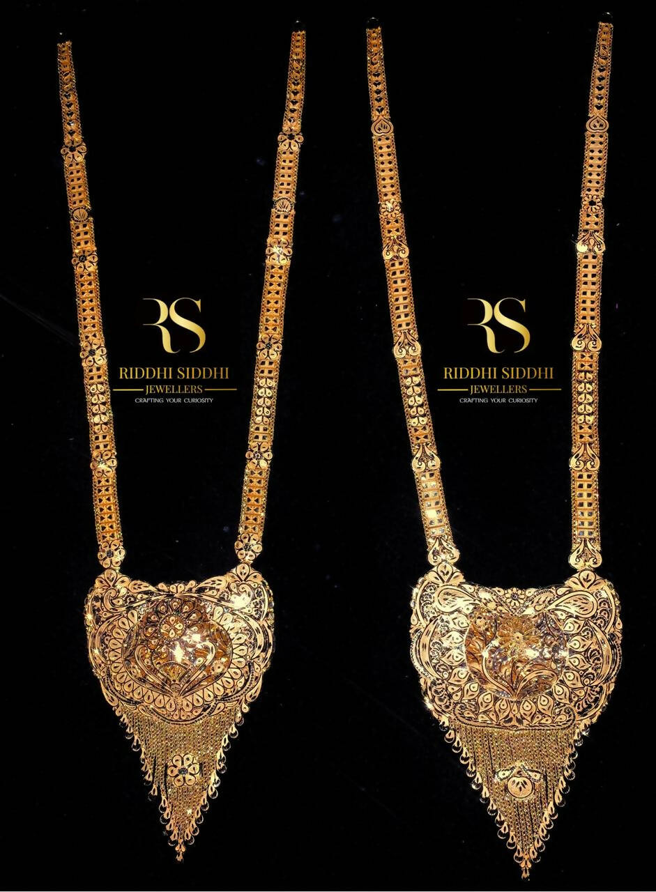 Gold Long Set Sarafa Bazar India