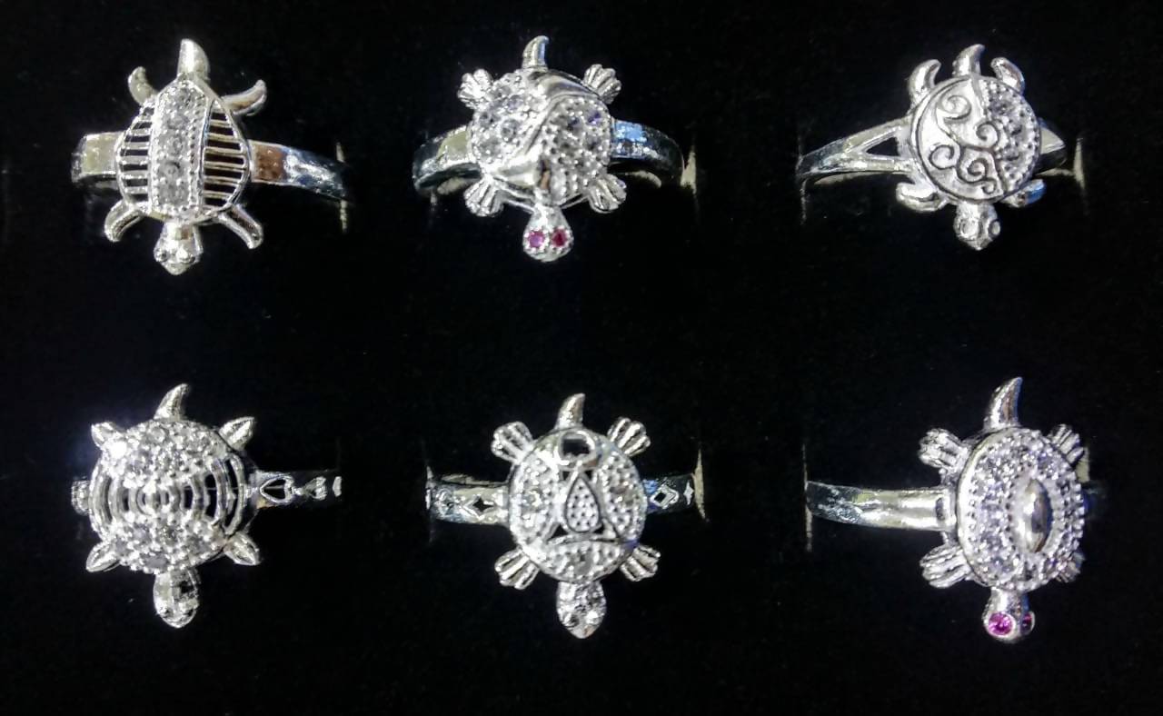 Silver Kachua Rings Sarafa Bazar