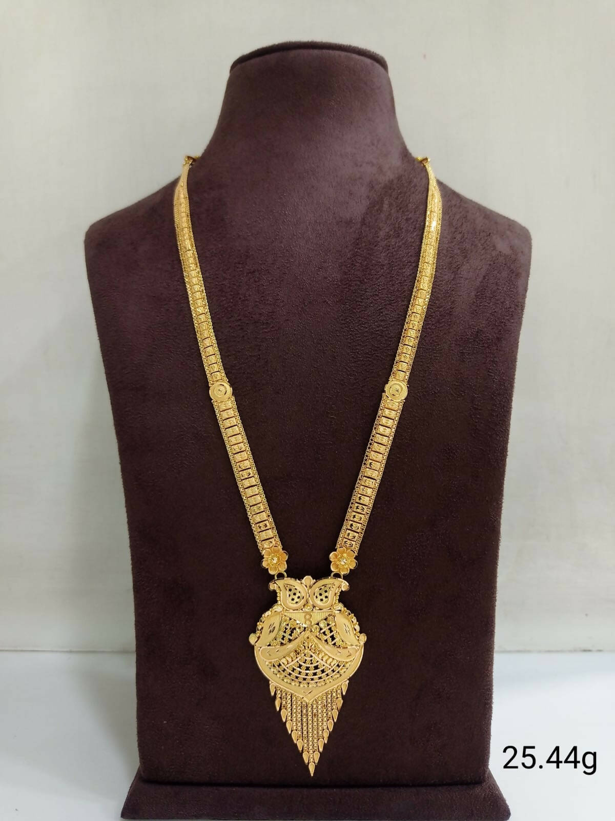 Gold Long Set Sarafa Bazar India