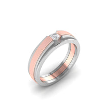 Diamond Studded Couple Bands