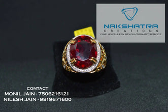 CZ Casting Gents Ring Sarafa Bazar India