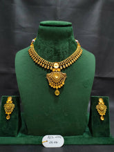 Light weight antique necklace set Sarafa Bazar India