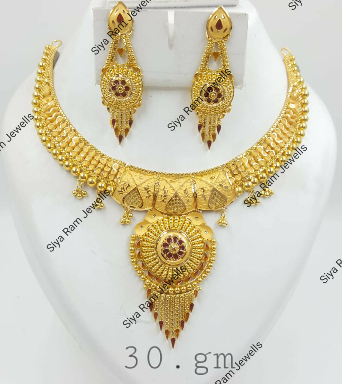 Gold Necklace Sarafa Bazar India