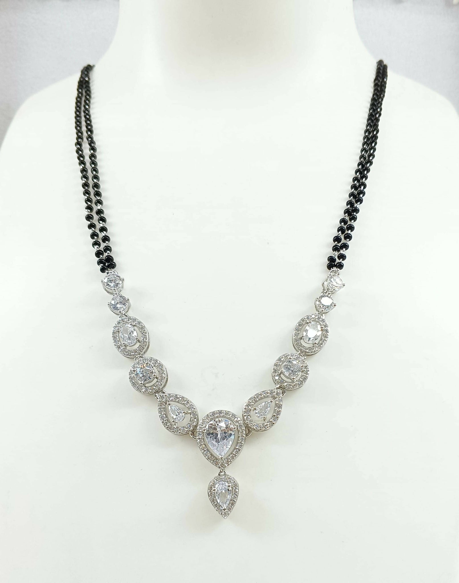 925 Silver Mangalsutra Sarafa Bazar India