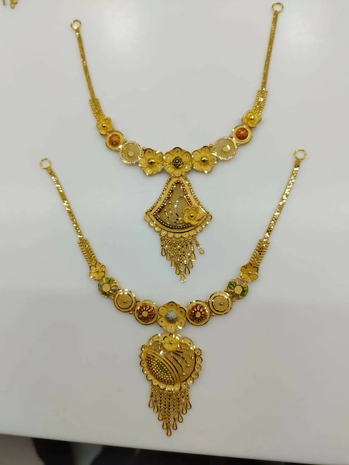 Gold Necklace Sarafa Bazar India