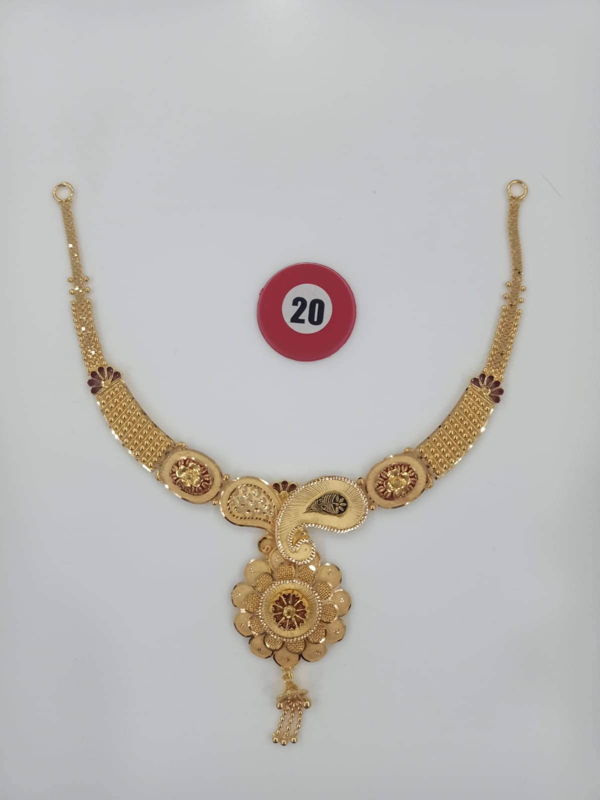 Gold Necklace Sarafa Bazar India