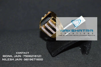 CZ Casting Gents Ring Sarafa Bazar India