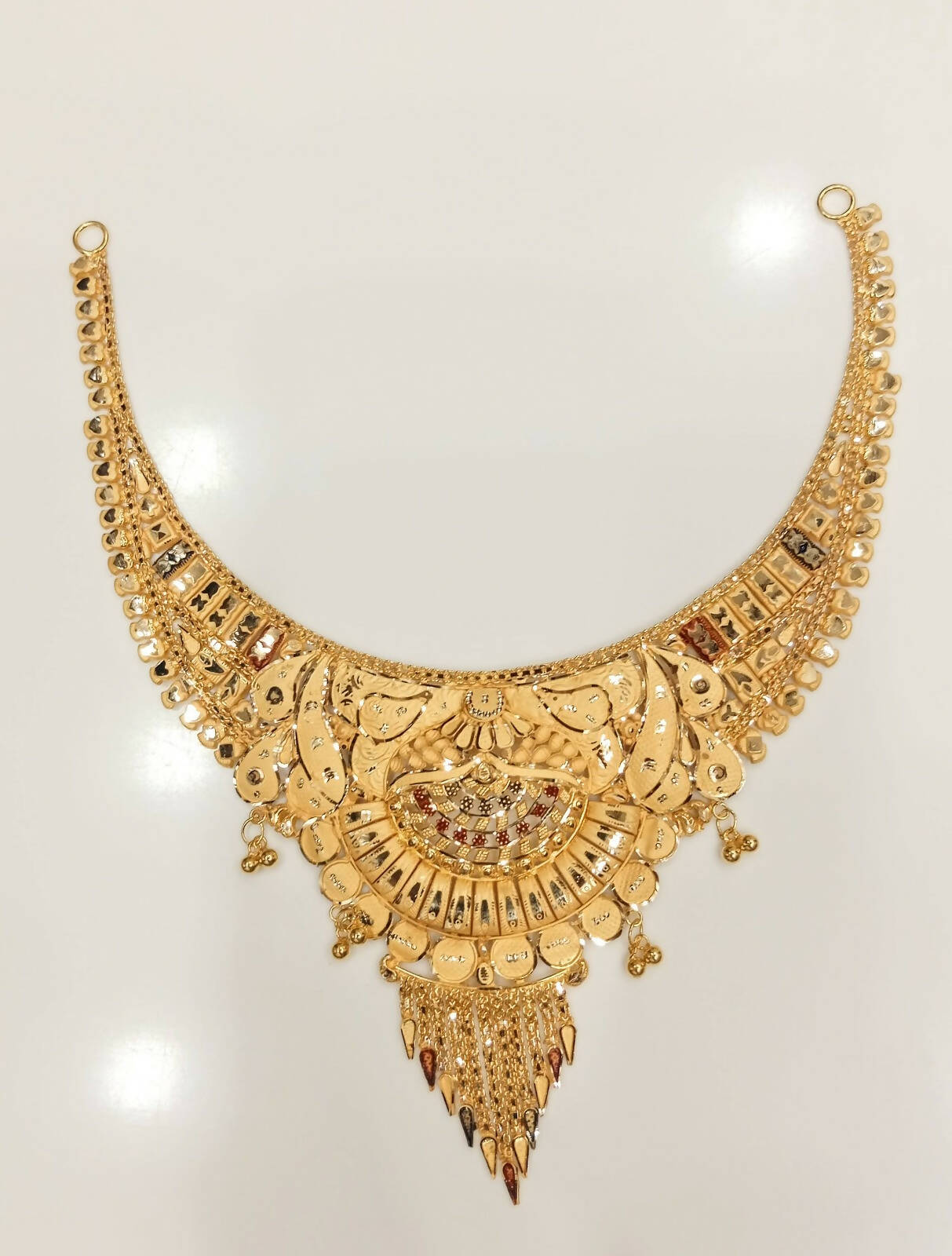 Gold Necklace Sarafa Bazar India