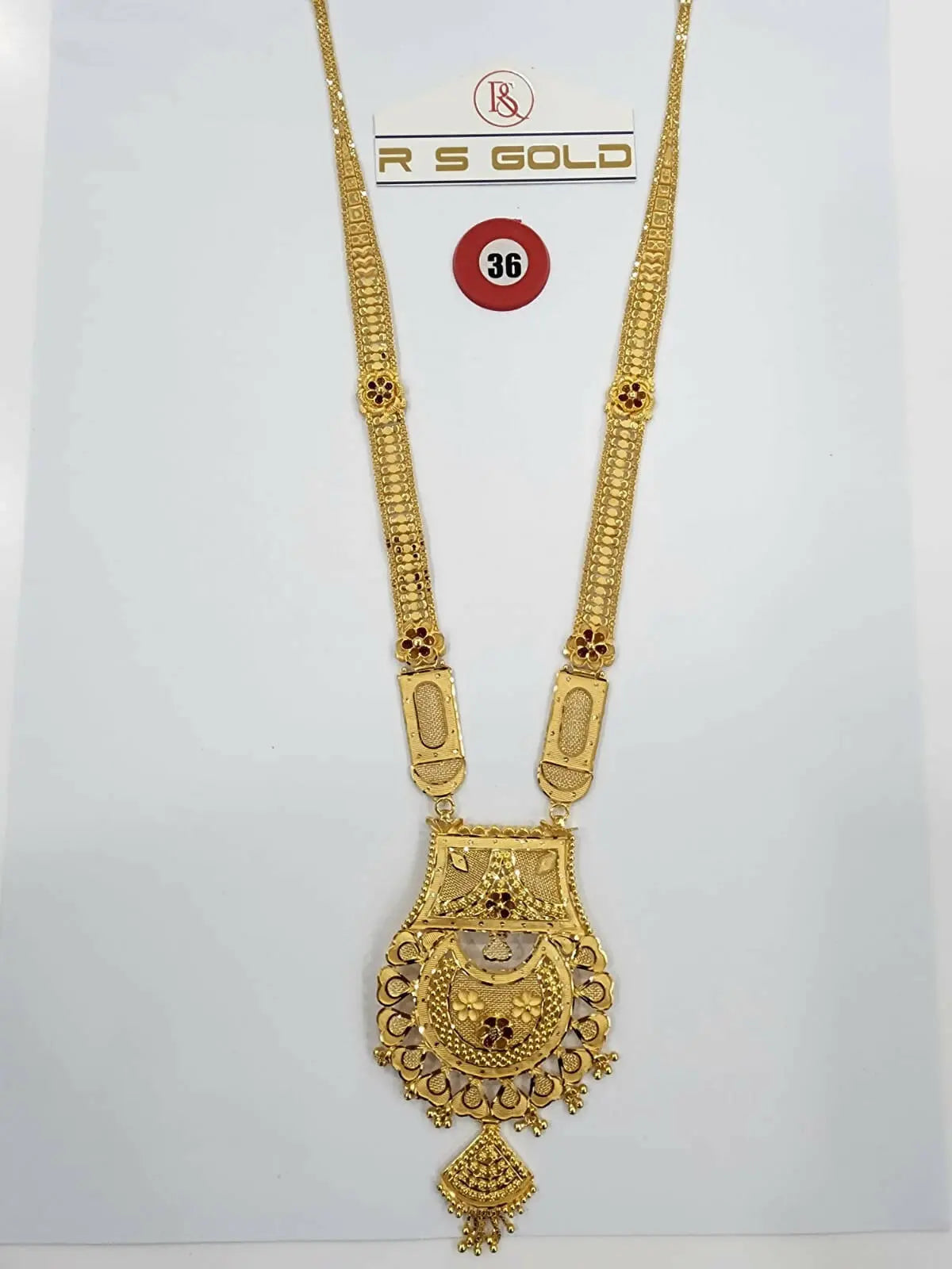 Gold Long Set Sarafa Bazar India