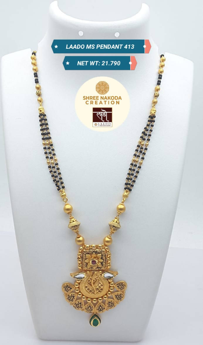 Antique Kundan Mangalsutra