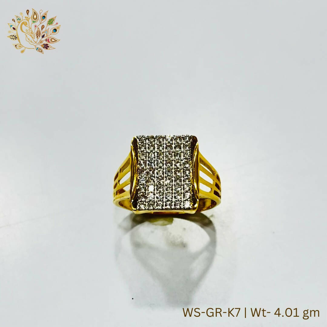 WS-GR-K-7 - Micro Gents Rings Sarafa Bazar India