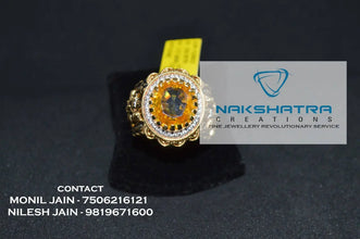 CZ Casting Gents Ring Sarafa Bazar India