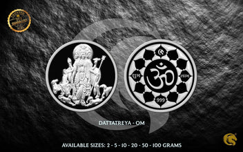 Dattatreya | Ayyappa | Surya Dev | Sai Baba | Silver Coins 999 | Omkar Mint Sarafa Bazar