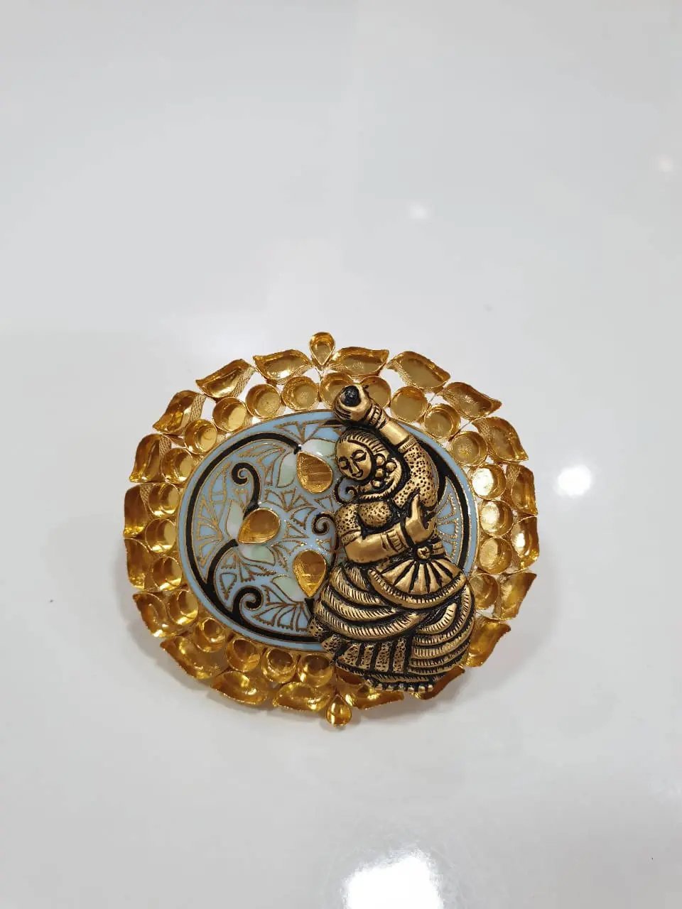 Antique Kundan Ring Sarafa Bazar India