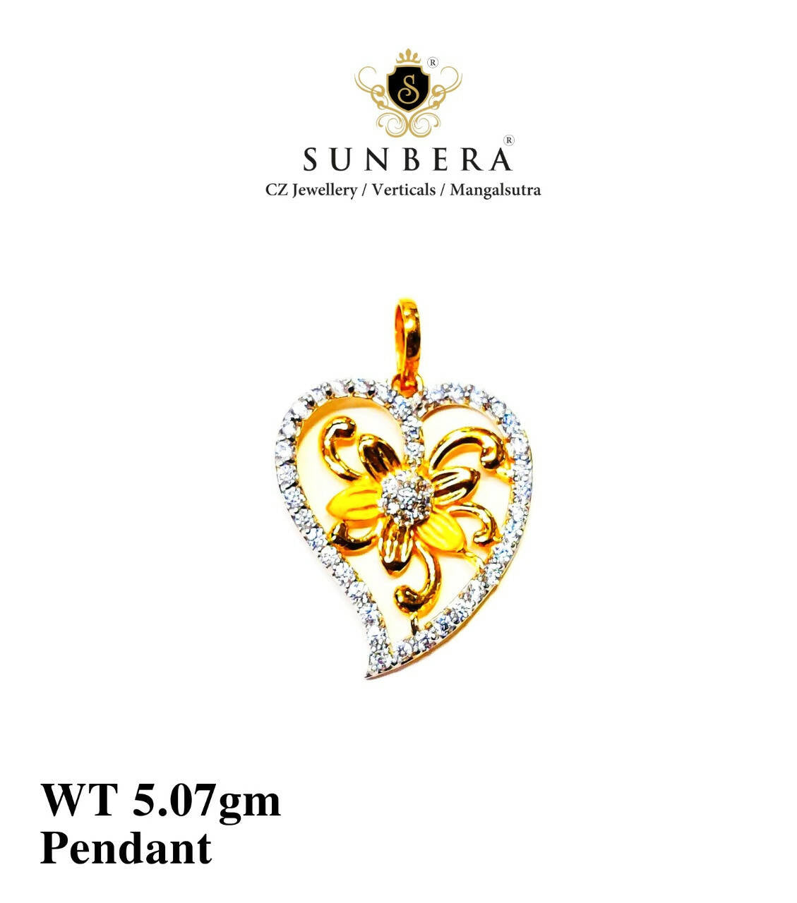 CZ Pendant Sarafa Bazar India