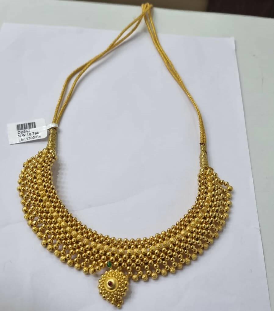 Light Weight Ghalsari Necklace Sarafa Bazar India