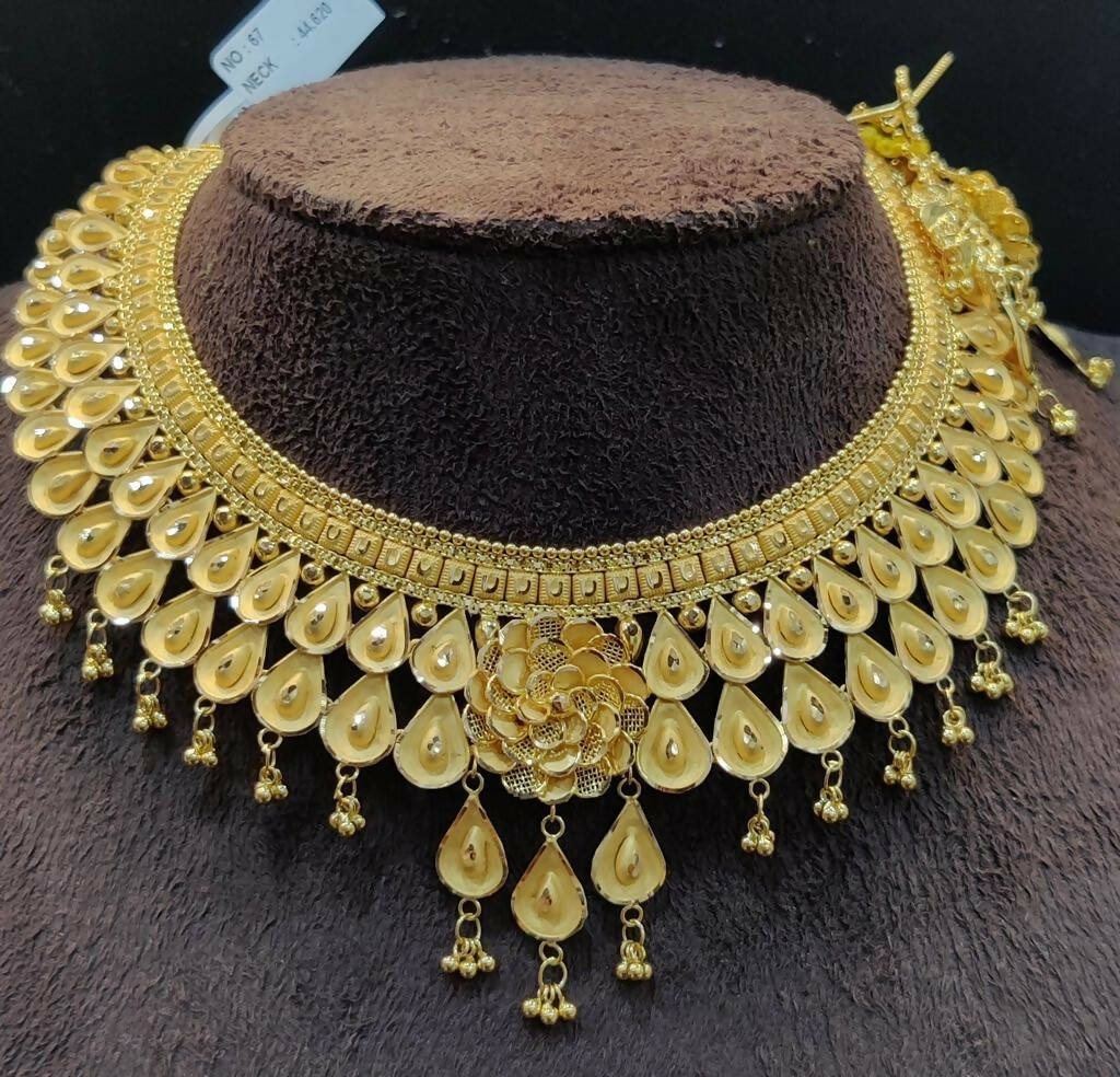 Light Weight Short Necklace Sarafa Bazar India