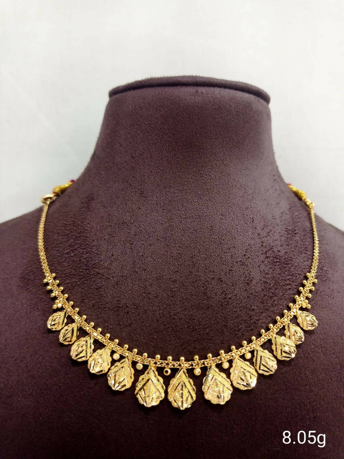 Gold Necklace Sarafa Bazar India