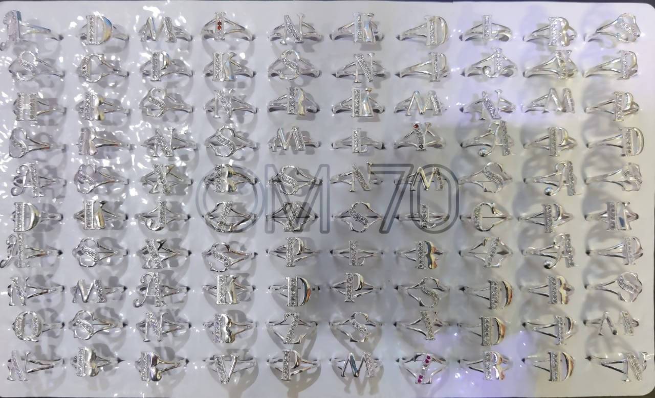 Silver Micro Rings Sarafa Bazar