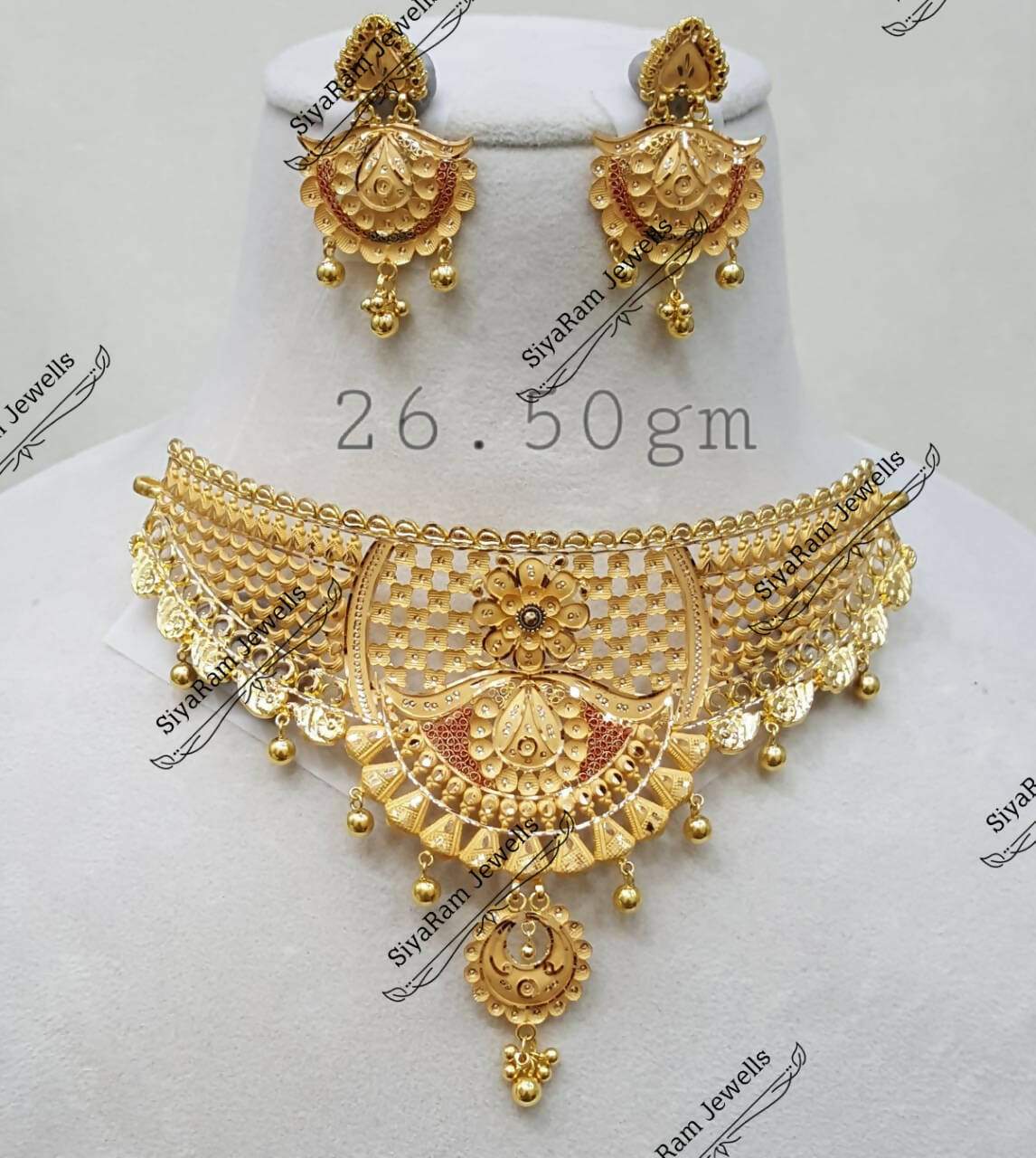 Gold Choker Sarafa Bazar India