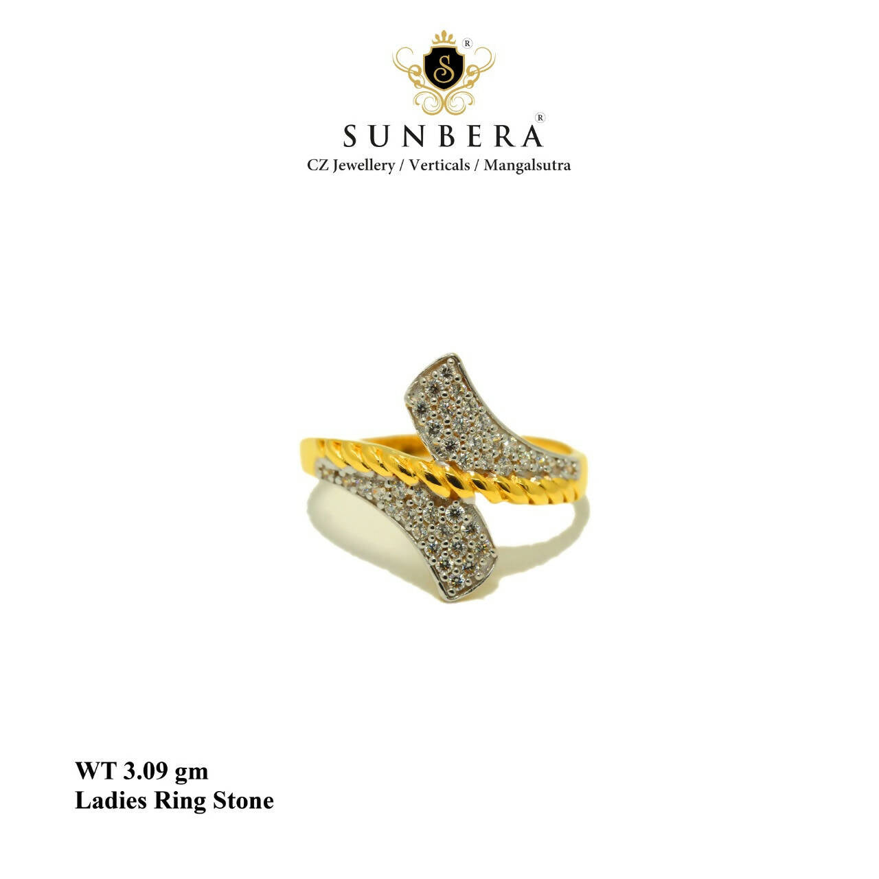 Ladies Stone Ring Sarafa Bazar India