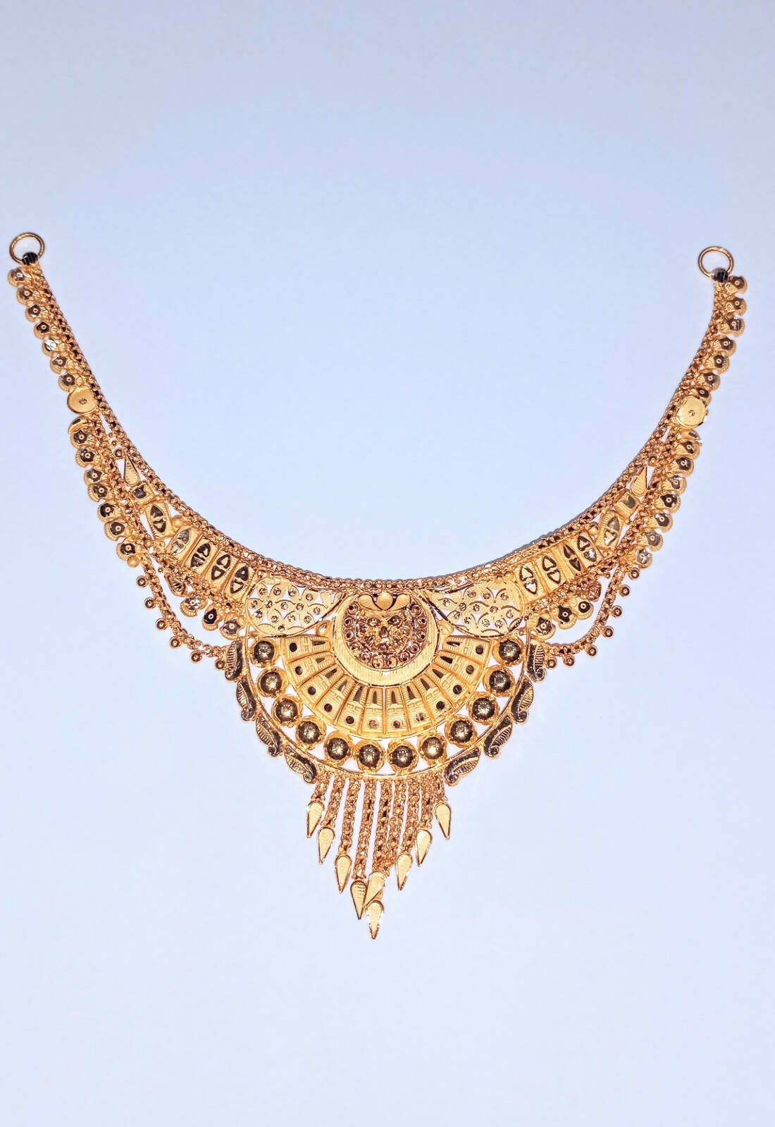 Gold Necklace Sarafa Bazar India