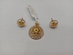 Plain Casting Pendant Set Sarafa Bazar
