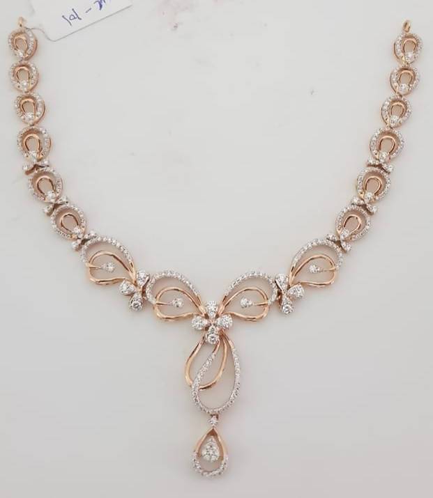 Diamond necklace Sarafa Bazar