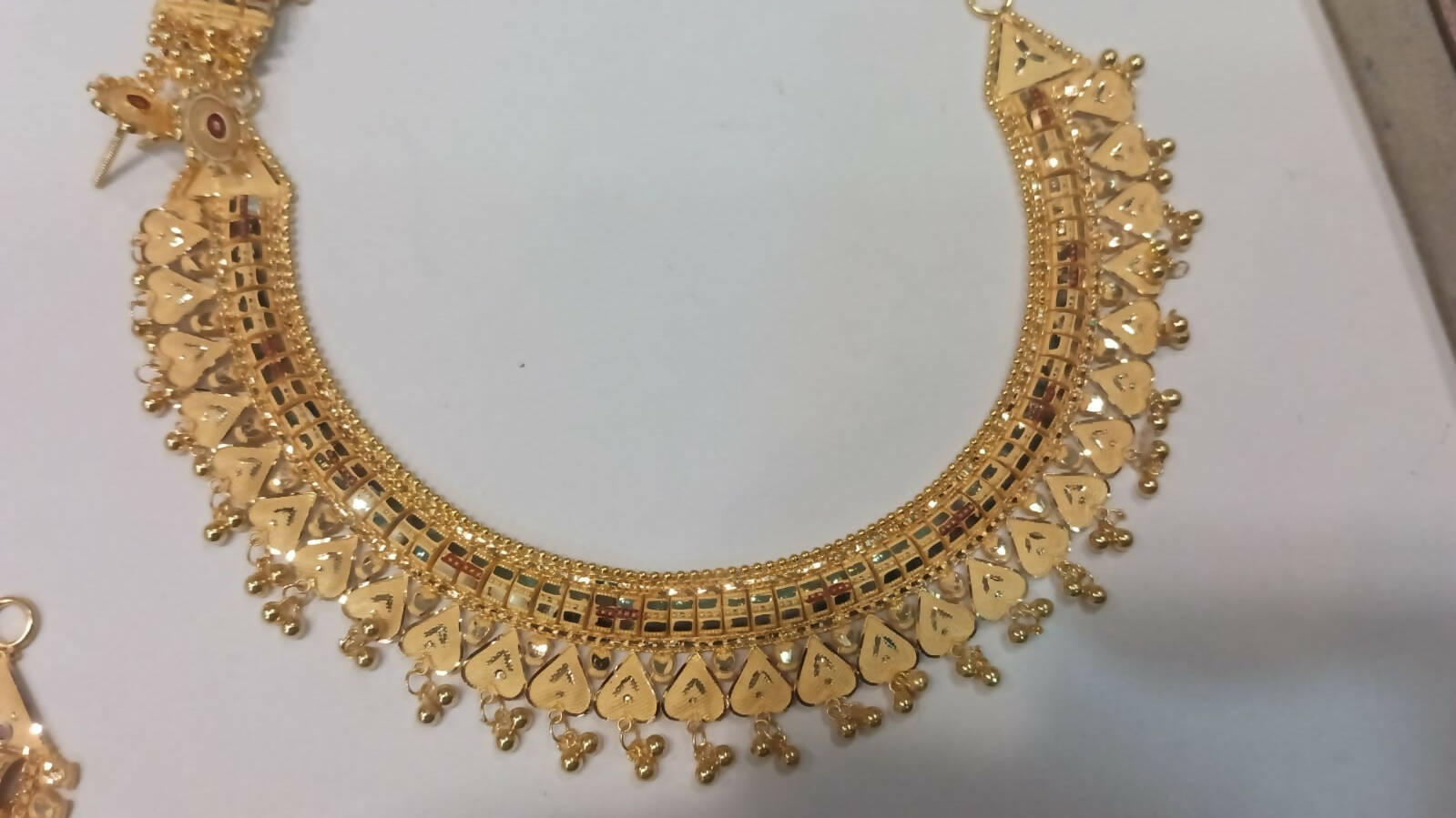 Gold Necklace Sarafa Bazar India