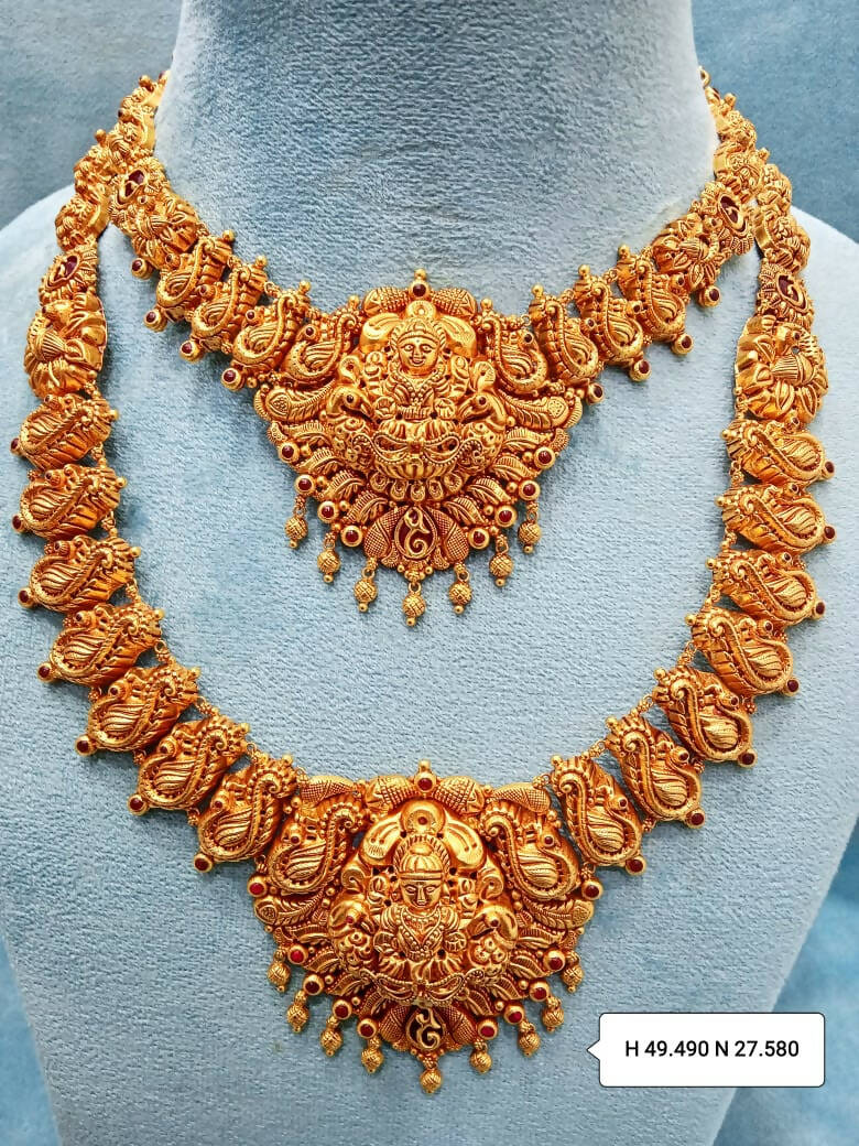 Antique Necklace & Long Set Sarafa Bazar India