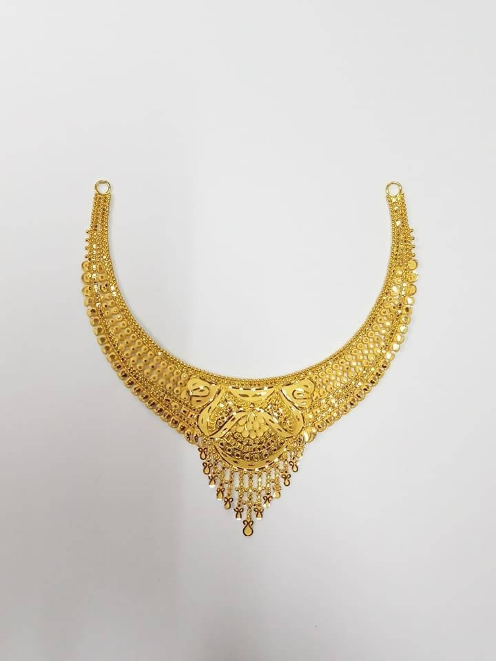 Gold Necklace Sarafa Bazar India