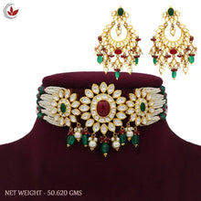 Kundan Antique Chick Set Sarafa Bazar India