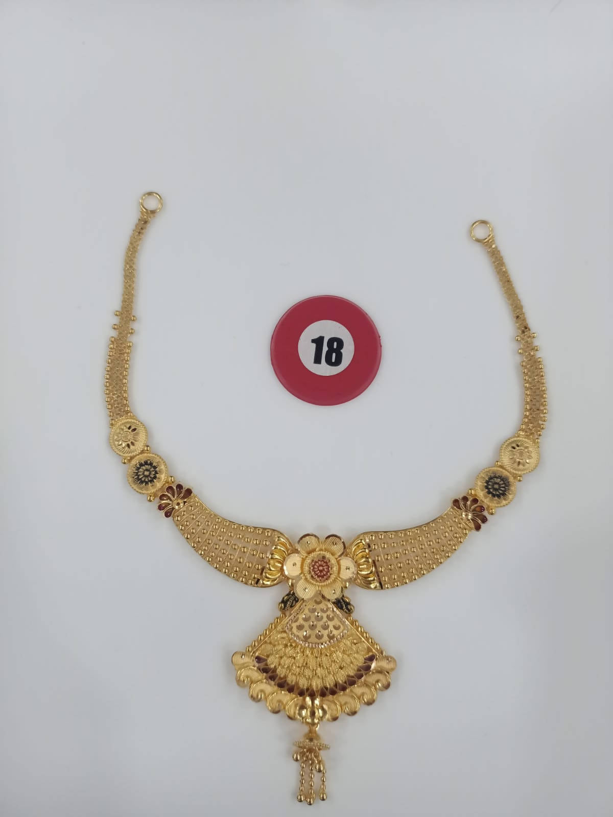 Gold Necklace Sarafa Bazar India