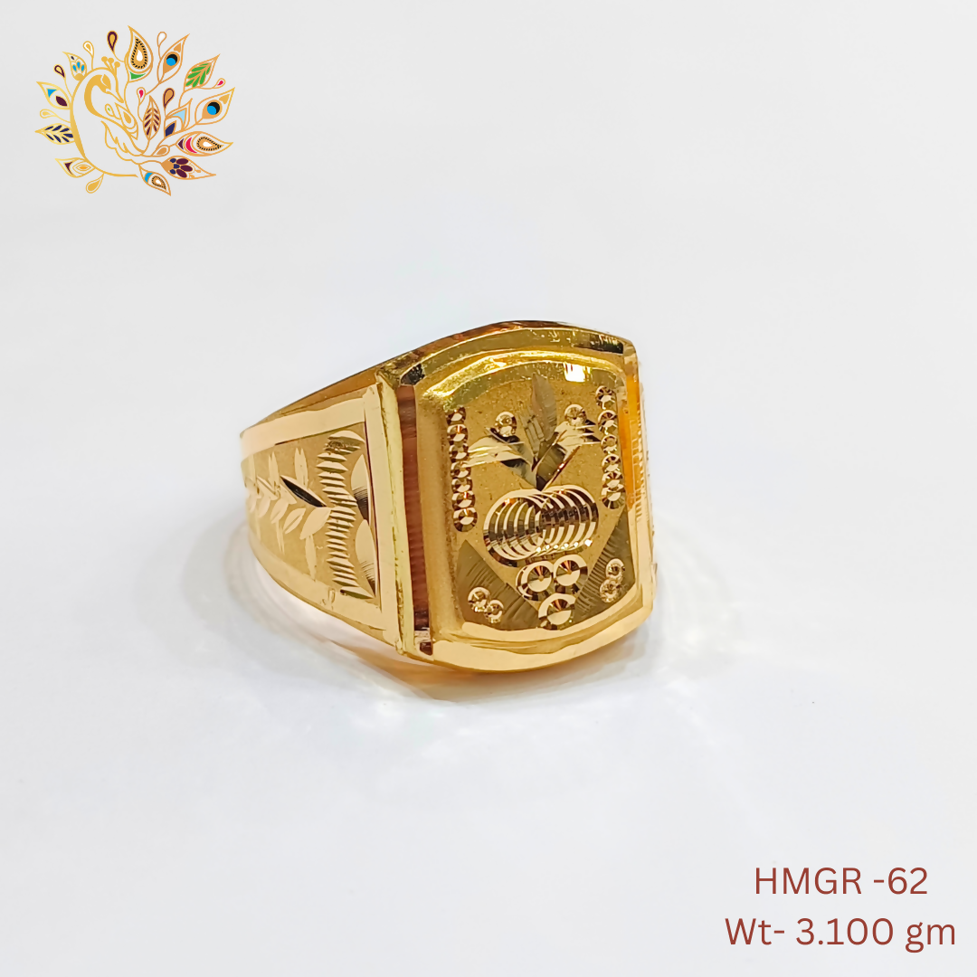 HMGR-62 - Handmade Gents Ring Sarafa Bazar India