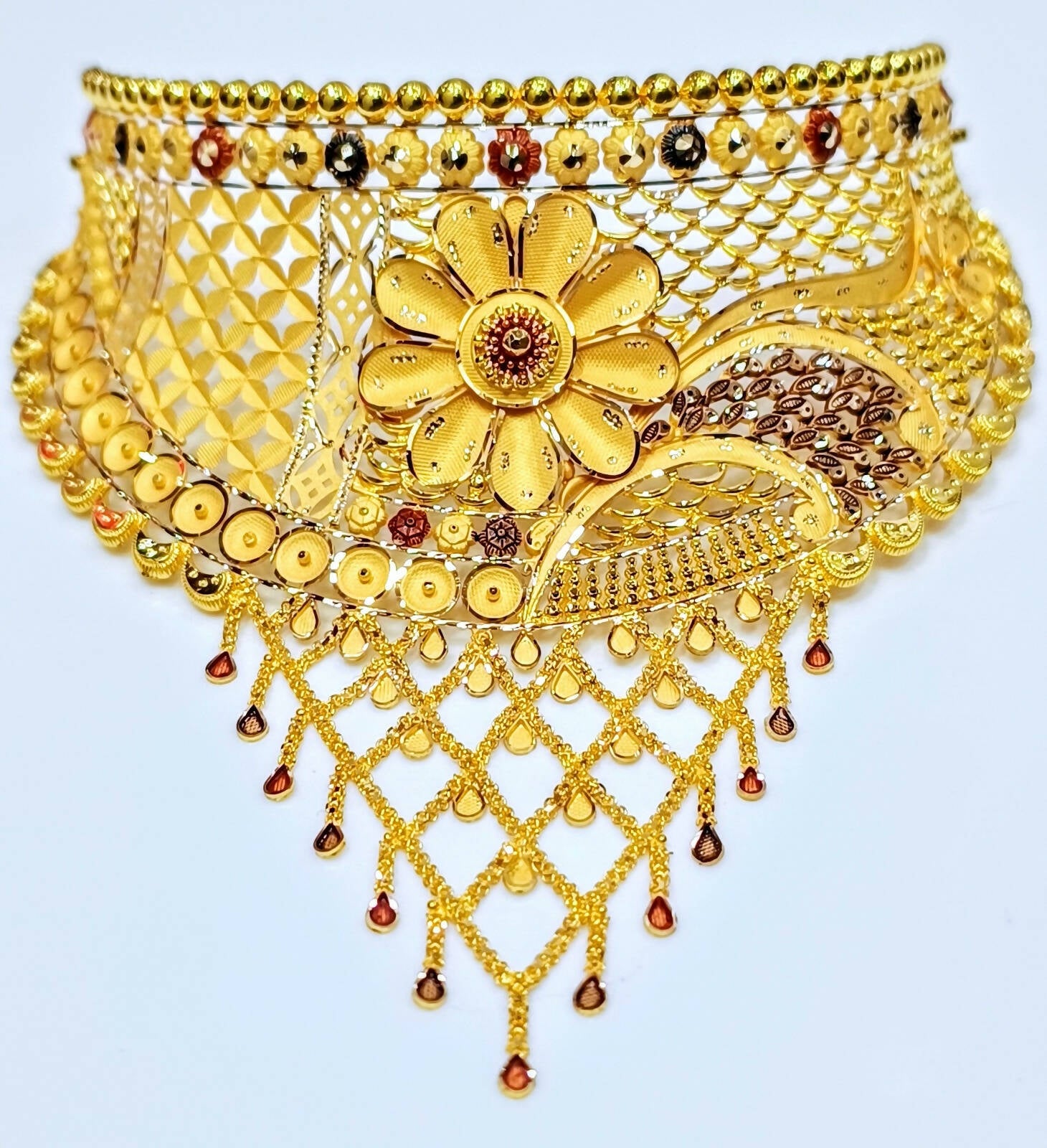 Gold Choker Sarafa Bazar India